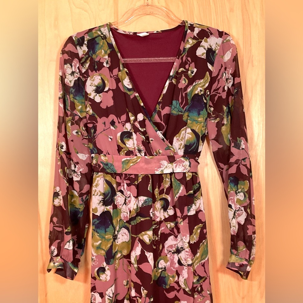 Pinkblush Maxi Floral Dress - EUC